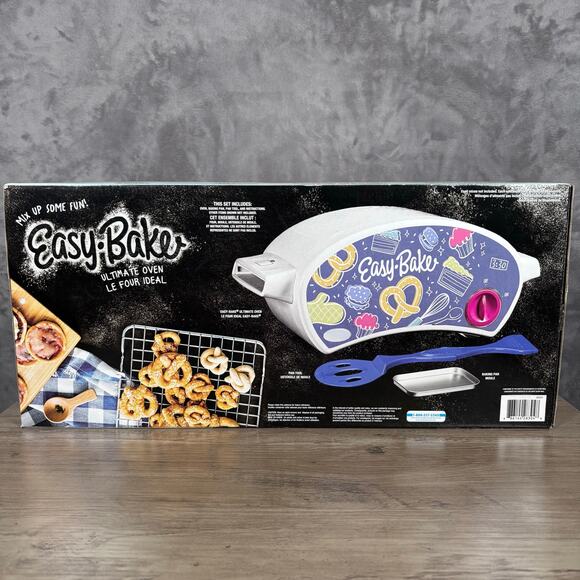 Easy-Bake Ultimate Oven White & Purple Pretzel Theme New in Box Ages 8+ - Picture 6 of 6